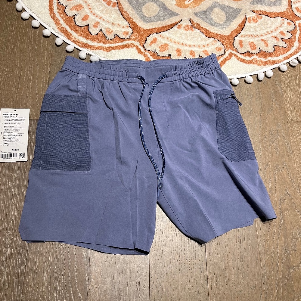 Lululemon Men’s Water-Repellent Hiking Short - 8”